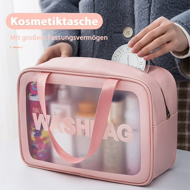 Cateissary Neceser impermeable portátil para viajes de separación húmedos y secos y bolsa de de viaje portátil para gimnasio Juegos de accesorios de baño