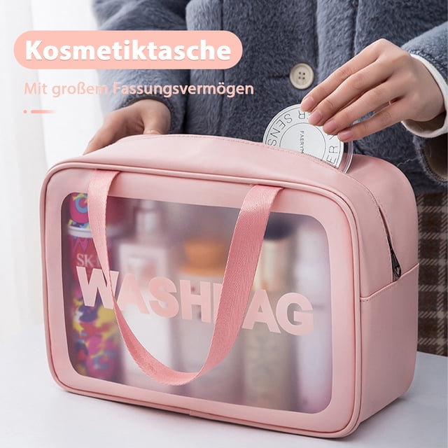 Wosthever Neceser de viaje portátil multifuncional con separación húmeda y seca, el mejor compañero de viaje Juegos de accesorios de baño