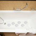 thumbnail image 5 of Juego de 20 pegatinas antideslizantes para ducha, pegatinas antideslizantes, tiras de seguridad para bañeras, duchas, tiras adhesivas, impermeables, transparentes, 5 of 5