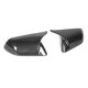 thumbnail image 5 of Tapa de cubierta de espejo de puerta, repuesto de estilo de bocina izquierda y derecha para Ford Mustang 2015-2022, estilo de fibra de carbono, 2 uds., 5 of 12