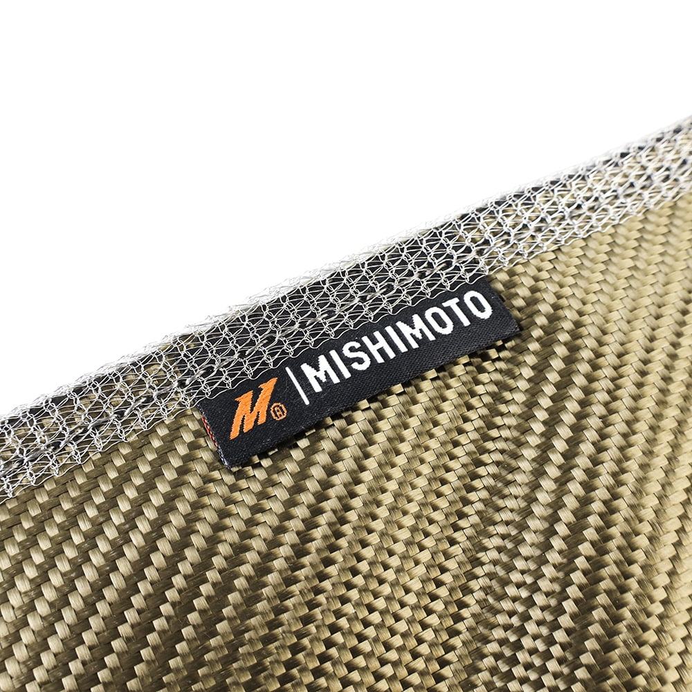 Mishimoto MMTB-MUS4-15 Titanium Turbo Blanket, Compatible With Ford Mustang EcoBoost 2015-2023