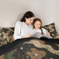 thumbnail image 4 of Homewish Retro Camo 7-Piece Twin Bedding Sets,Vintage Camouflage Bedding Comforter Set,Brown Splashing Ink Sheet Sets For Boys Kids,Luxury Bedroom Decor Reversible, 4 of 8