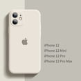 thumbnail image 3 of Listo Stock iPhone 12 11 Pro Max X XR XS Max 8 7 6 6s Plus Nuevo Silicona Líquida Con Logotipo De iPhone Funda Protectora Anti-Caída, 3 of 4
