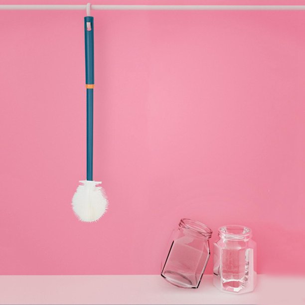 Cepillo de limpieza de biberones para bebés de silicona suave, suave multifuncionales para vaso cristalería, decantador , Colco Cepillo de limpieza