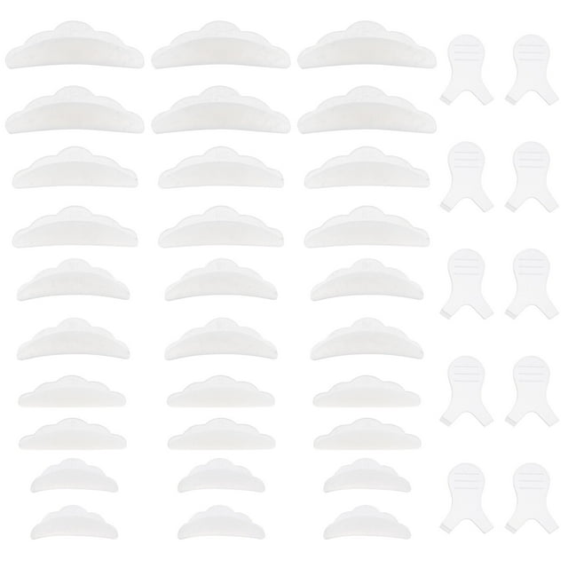 Miangastore Eyelash Lift Tools Silicone Y Shape Eyelash Brushes 1 Set 1.6x1.2in