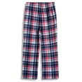 thumbnail image 4 of Arshiner Boys Plaid Pajama Pants Long Plaid PJ Bottoms Boys Sleepwear Lounge Pants with Pockets, 4 of 7