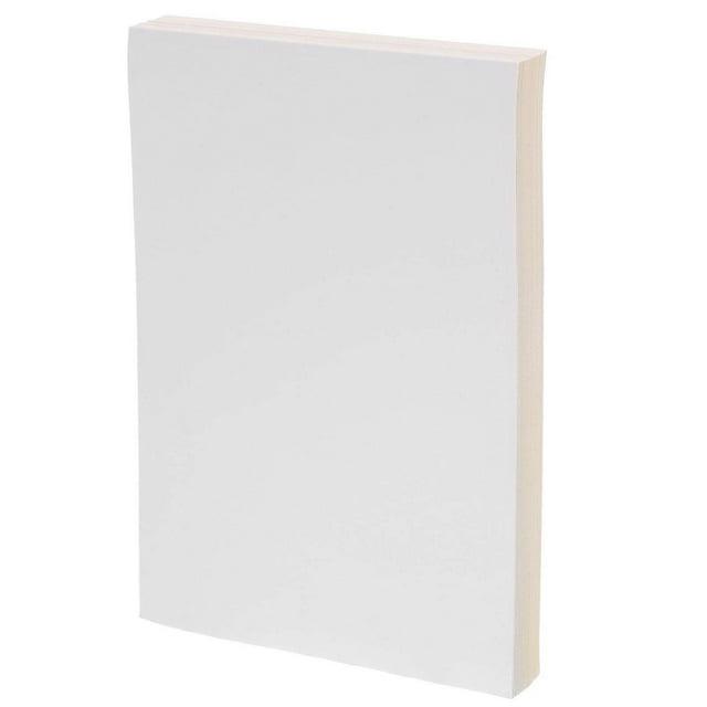 100 Sheets of Printable Vinyl Sticker Paper for Printer Blank Vinyl Sticker Paper Multi-Function Printer Paper (A5)