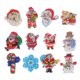 thumbnail image 1 of EeaseMX 25 broches navideños brillantes para el pecho, divertidos broches para solapa, como recuerdo navideño, para disfraz o decoración (estilo aleatorio)., 1 of 7