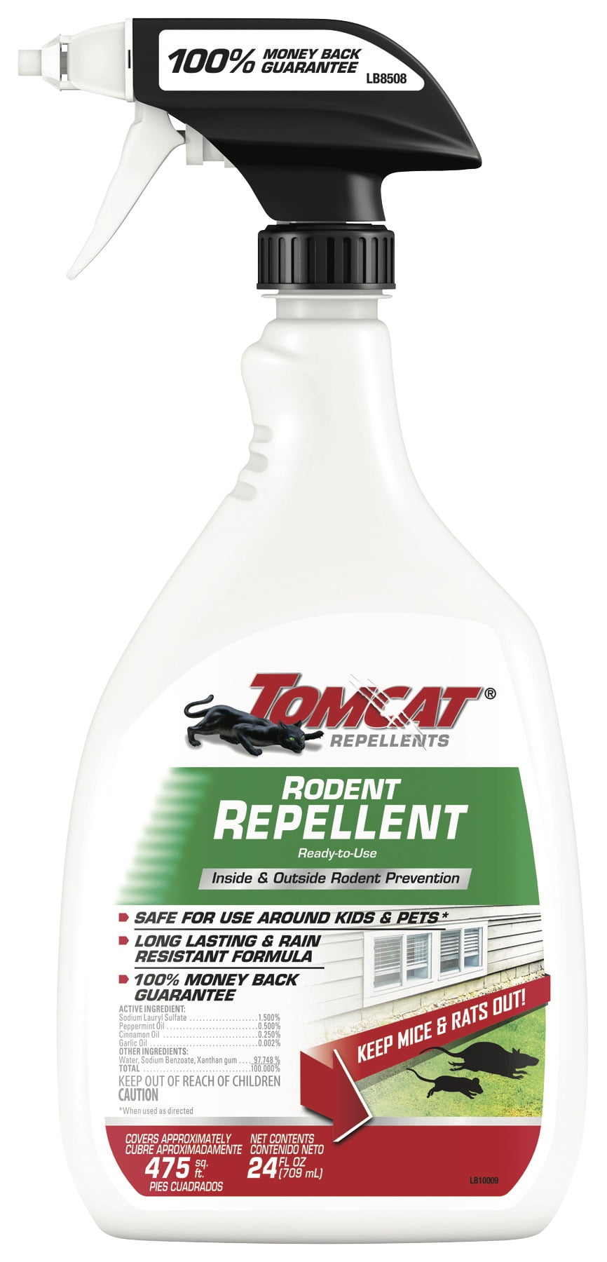New! Granules Outdoors Keep Out Mice/Rats 0368106 Tomcat RODENT REPELLENT 2 lb 