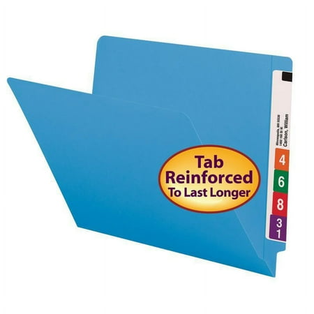 Smead Colored End Tab File Folder  Shelf-Master® R