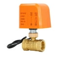 Motorized Ball Valve 2 Way 2 Wire Normal Open Electric Ball Valve with