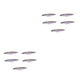 thumbnail image 4 of Advancent Pack of 5 Fishing Baits Crankbait Lures Seawater River Portable Sea Boat Tackle Stream Lake Freshwater Gear Kit Saltwater Type2 NO2, 4 of 6