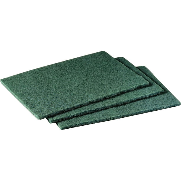 3M Scotch Brite Scrubbing Pads 6"x9" 20/PK Green 96