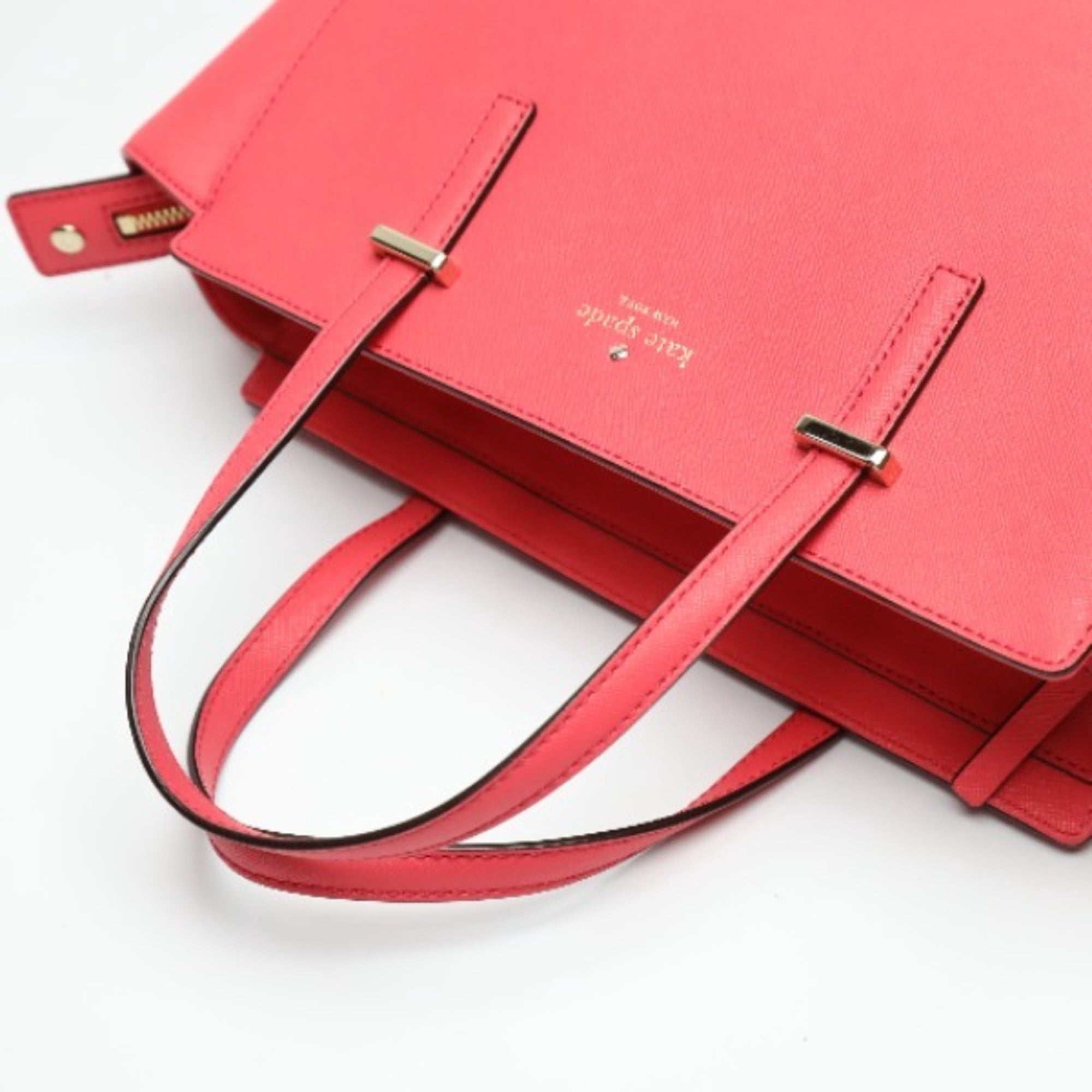 Pre-Owned Kate Spade 2WAY Tote Bag Shoulder Pink Handbag (Good)
