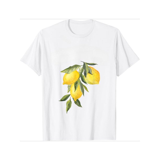 Women Men Sicily Lemon Art Italian Fruit Lover Italy Vintage T-Shirt TEE TOP