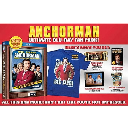 Anchorman (Ultimate Fan Pack) [Blu-ray]
