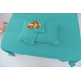 thumbnail image 2 of Premier 2000 Rayon Made from Bamboo Bed Sheets Set- Twin Teal Sheets, Ultra Soft Sheets-Deep Pockets 16"-Wrinkle Resistant-3 Pieces, Twin, Teal, 2 of 3