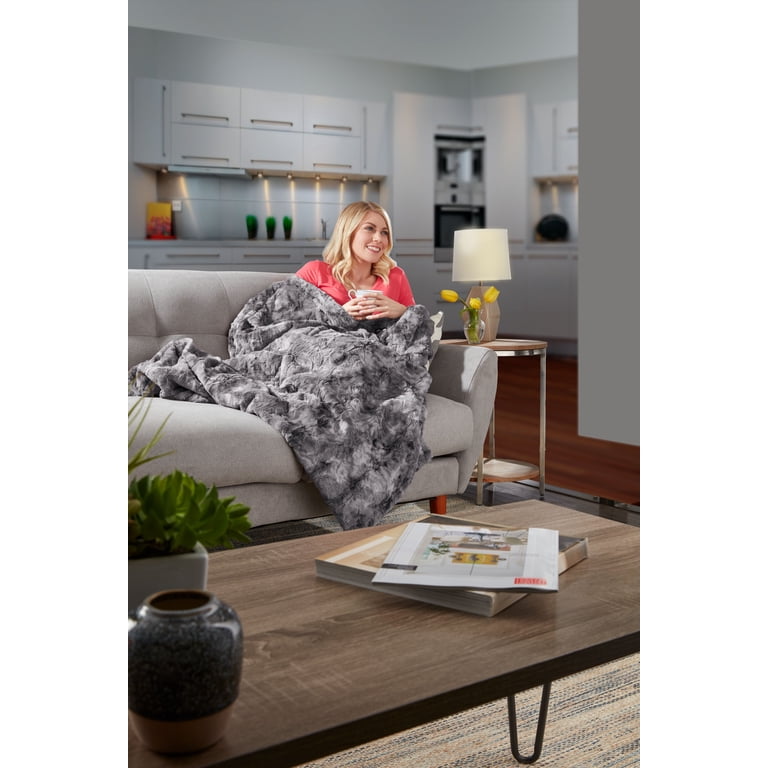 HoMedics Cordless Throw u0026 Cape with Soothing Heat u0026 Vibrating Massage,  HCM-TRW210HSF - Walmart.com