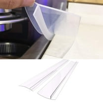 GoXteam 2 Pack Silicone Gap Cover, Silicone Gap Stopper Kitchen Stove Counter Gap Covers, 25 Inches Flexible Stove Space Fillers
