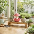 thumbnail image 5 of Cute Mushroom-Shaped Resin Bird Feeder, Indoor/Outdoor Food & Water Bowl for Birds and Small Animals, 5 of 6