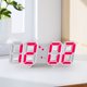 thumbnail image 4 of LED Digital Clock Wall Deco Glowing Night Mode Adjastable Electronic Table Clock Wall Clock Decoration Living Room LED Clock, 4 of 5