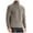 Green, variant on GigrtiJin Mens Quarter Zip Sweatshirt Stand Collar Long Sleeved Pullover Top Casual Solid Color Comfy Sweatshirts
