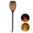 thumbnail image 1 of Lámpara solar decorativa con efecto llama, ideal para jardines, calles y exteriores, resistente al agua IP65, fácil instalación, 1 pieza., 1 of 6