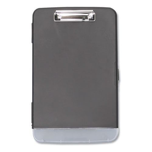 Storage Clipboard w/Pen Compartment 1/2" Capacity Pack of 8 1/2 x 11 Black 