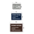 thumbnail image 5 of Signs ByLITA Classic Framed Energy Givers Sign (Black Gold) - Medium, 5 of 6
