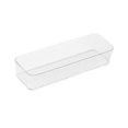 thumbnail image 2 of Makeup Case Storage Box Stuff Container Fine Case Fine Workmanship Workmanship Stackable Dustproof Transparent Clear View Classroom Dormitory L, 2 of 9