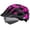 Red, variant on Bike Helmet with USB Rechargeable Rear Light Detachable Magnetic Goggles Removable Sun Visor Mountain & Road Bicycle Helmets for Men Women Adult Cycling