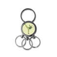 thumbnail image 1 of Llavero de metal Unbranded Patron KungFu de acero inoxidable 7 x 2.8cm, 1 of 3