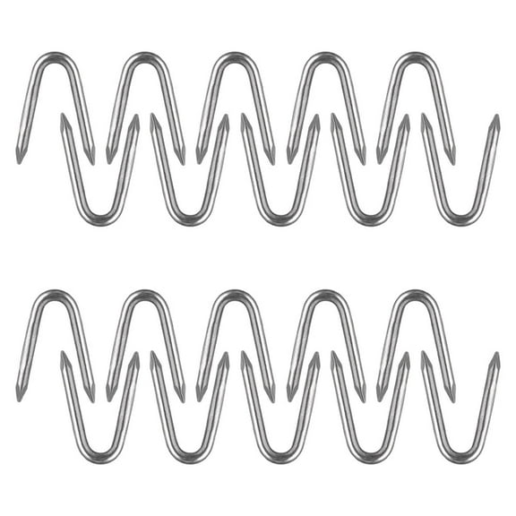 CIMAXIC Fencing Wire Metal Fasteners Wire Fencing Staples Iron for Prevent Slipping 20Set