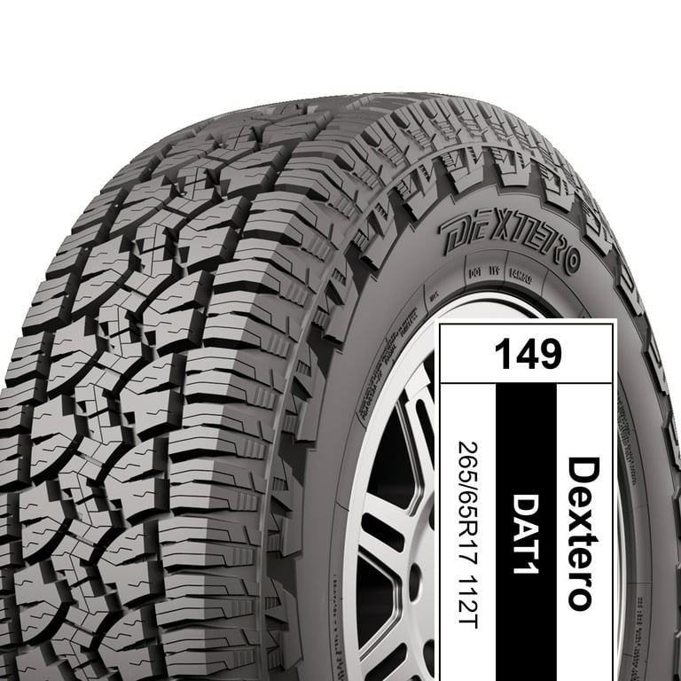 da1 Dextero All Terrain DAT1 265/65R17 112 T Tire - Walmart.com