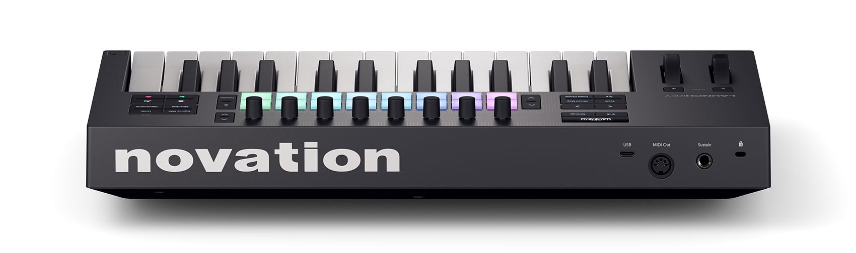 Novation Launchkey 25 MK4 25-Key USB MIDI Keyboard Controller, Black