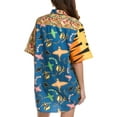 thumbnail image 2 of RE/DONE womens  Oversized Shirtdress, l, Yellow, 2 of 3