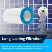 SpiroPure Replacement for Sherlock 120 Unicel C-9481 Pleatco PJ120-4 Filbur FC-1401 Hot Tub Spa Pool Filter Replacement Cartridge