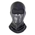 thumbnail image 1 of Motorcycle Balaclava Skull Print Full Face Mask, Stretch Fleece Thermal Headwear for Motorbike, Skiing, Cycling, Windproof & Cold Protection, Winter Rider Gear, 1 of 8