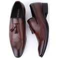 thumbnail image 6 of Mio Marino Men’s Leather Tassel Dress Shoes, 6 of 6