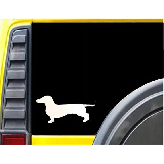 Dachshund Decal 6" wide Sticker *J618*
