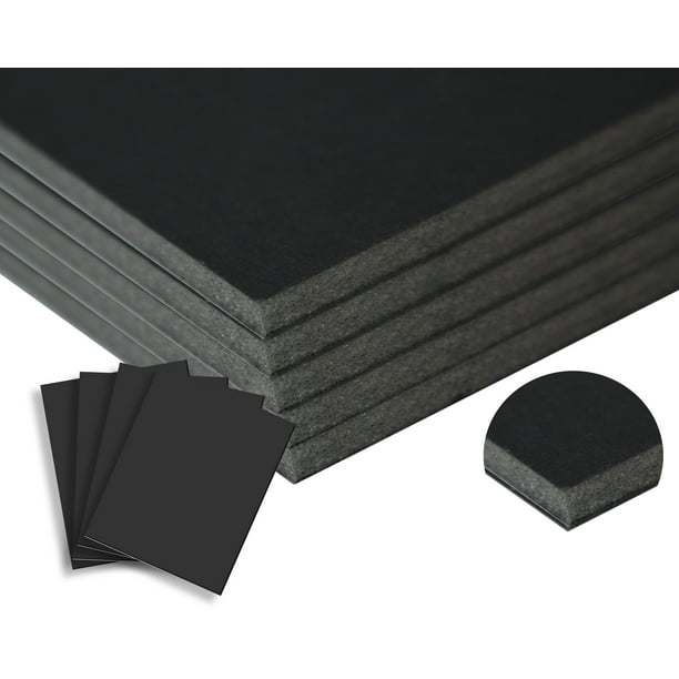 Foam Core Backing Board 3/16" Black 32x40 10 Pack. Many Sizes
