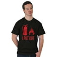 thumbnail image 5 of Put Out Fire Firefighter Fireman Men's Graphic T Shirt Tees Brisco Brands S, 5 of 5