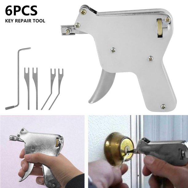 Mlfire 6pcs Door Opener Gun Repair Tool Strong Power Unlock Lock Key Bump Pick Gun Repair Tool Kit Stainless Steel Walmart Com Mlfire 6pcs Door Opener Gun Repair Tool Strong Power Unlock Lock Key Bump Pick Gun Repair Tool Kit Stainless Steel Walmart Com