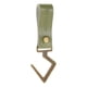 thumbnail image 1 of Gancho para suministros de campamento Gancho para llaves en forma de S de cuero PU para picnic Senderismo (Verde), 1 of 3