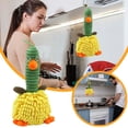 thumbnail image 2 of TIELUTT Adorable Design Multipurpose Absorbent Kitchen Towel Microfiber Extended Duster Pet Hair Remover Dryer Small Toilet Brush and Plunger Set Carpet Brushes for Cleaning Nylon Nail Brushes for Cl, 2 of 7