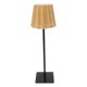 thumbnail image 4 of Lámpara De Mesa Tejida, PC Rattan LED 3 Control De Color Táctil Luz Nocturna Recargable Para La Sala De Estar De La Sala De Estar, Ideal Con Batería De 1800 MAh, 4 of 7