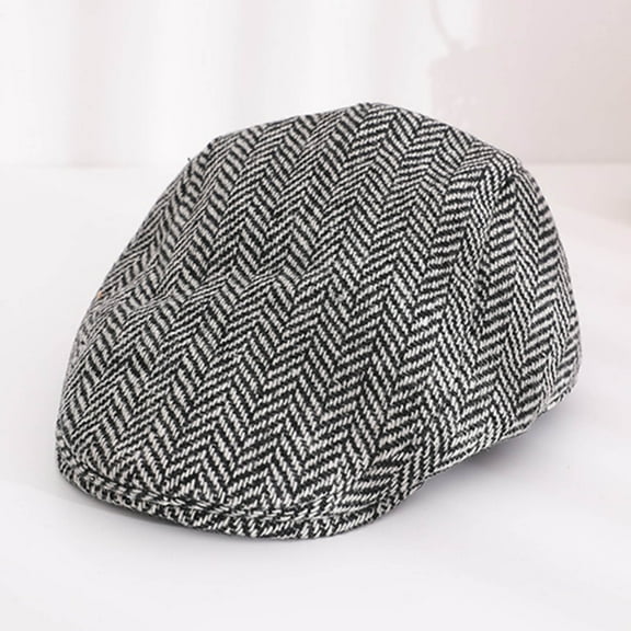 WTXUE Flat Cap 1PC Hats Newsboy Hats Children Beret Fashionable and Comfortable New Retro Trend Cap Role Playing Beret | Gray
