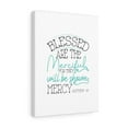 thumbnail image 5 of Scripture Walls Blessed Are The Merciful Matthew 5:7 Bible Verse Canvas Christian Wall Art Ready to Hang Unframed, 5 of 16