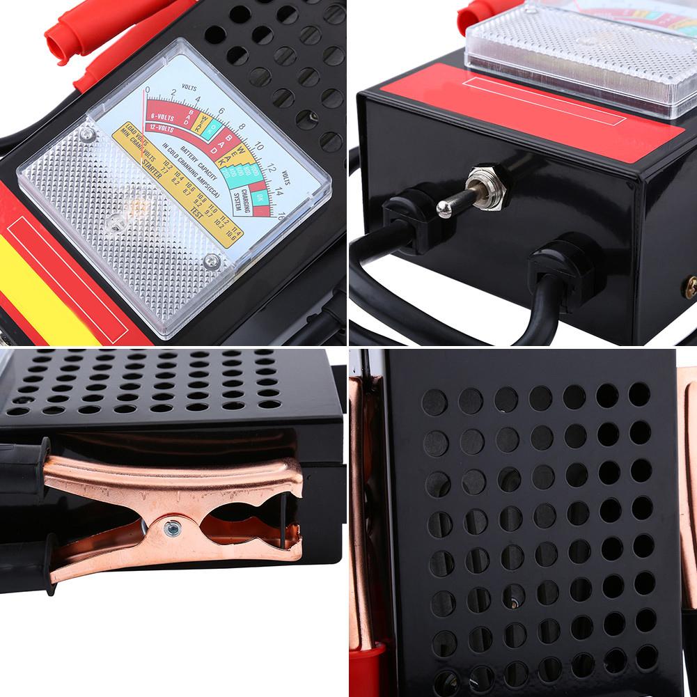 LHCER 6V12V 100Amp Car Van Auto Battery Tester Load Drop Charging