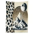 thumbnail image 2 of Ambesonne Wild Mountains Outdoor Tablecloth, Boho Night Leopard, 58"x120", Sepia Dark Blue Grey, 2 of 2
